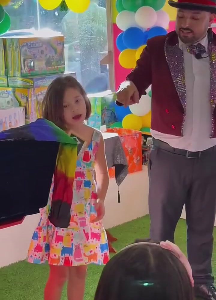 Show de mágica em festa de aniversário